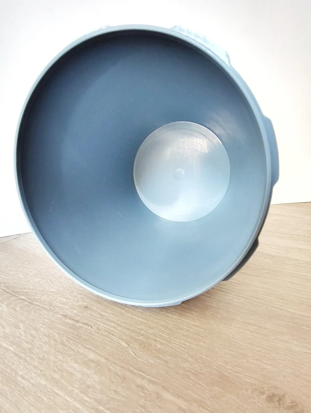 Vintage Tupperware Country Blue Canister Set of Four with Lids